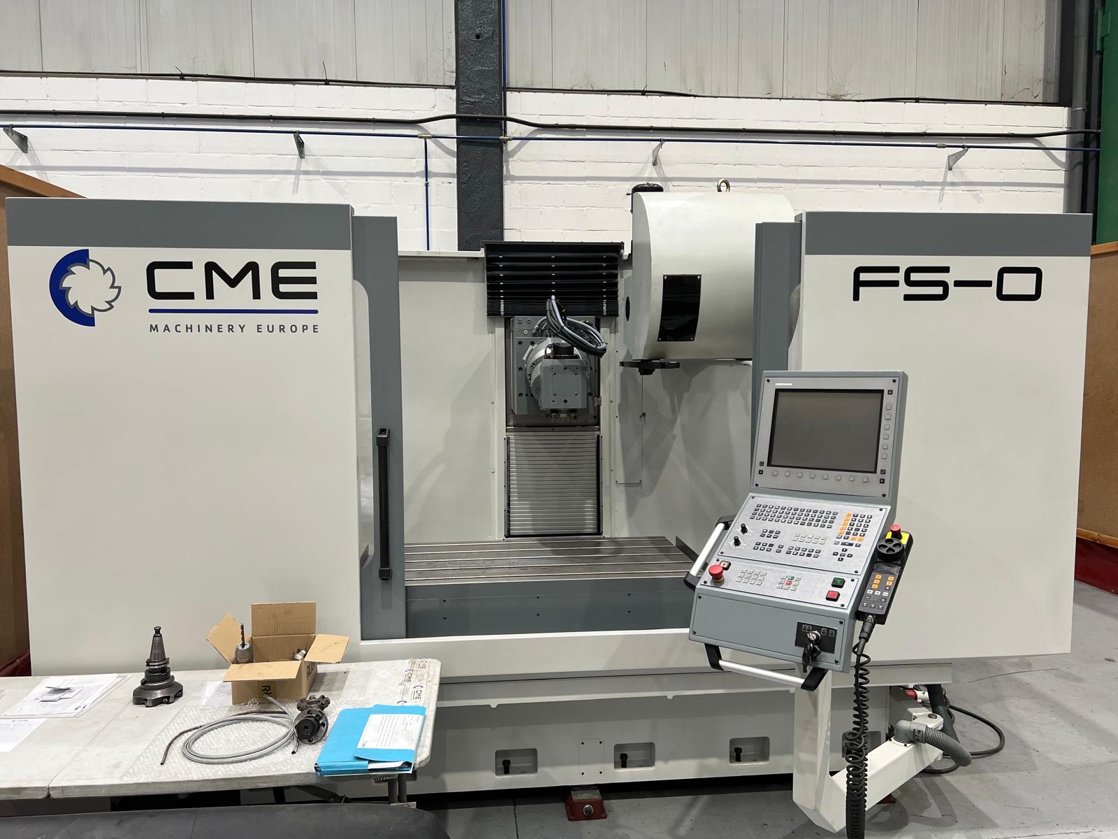 Fraiseuse cnc à banc fixe CME FS-0