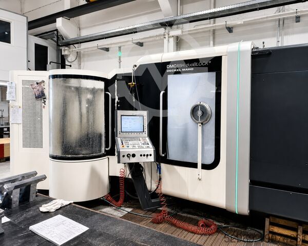 Horizontal machining center Deckel Maho DMU 65H DUOBLOCK