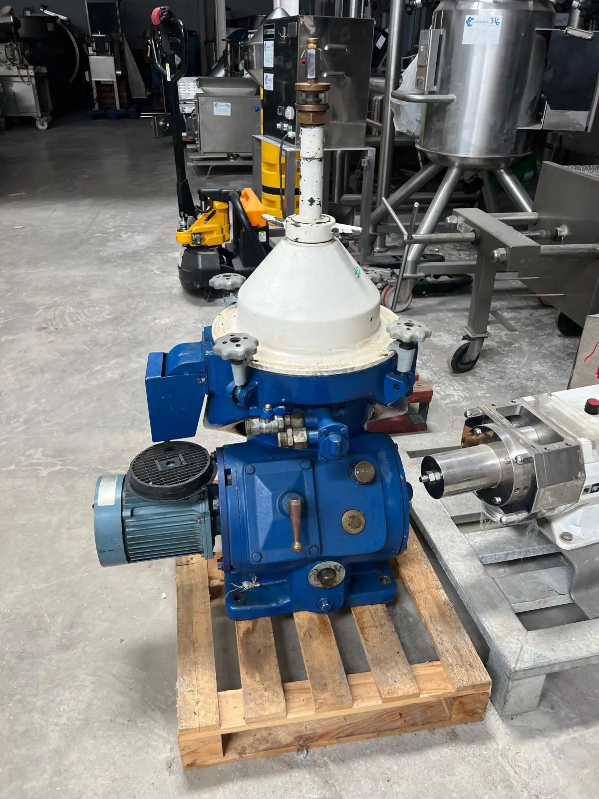 CENTRIFUGEUSE ALFA LAVAL MAPX 204 T-14-60 D'OCCASION