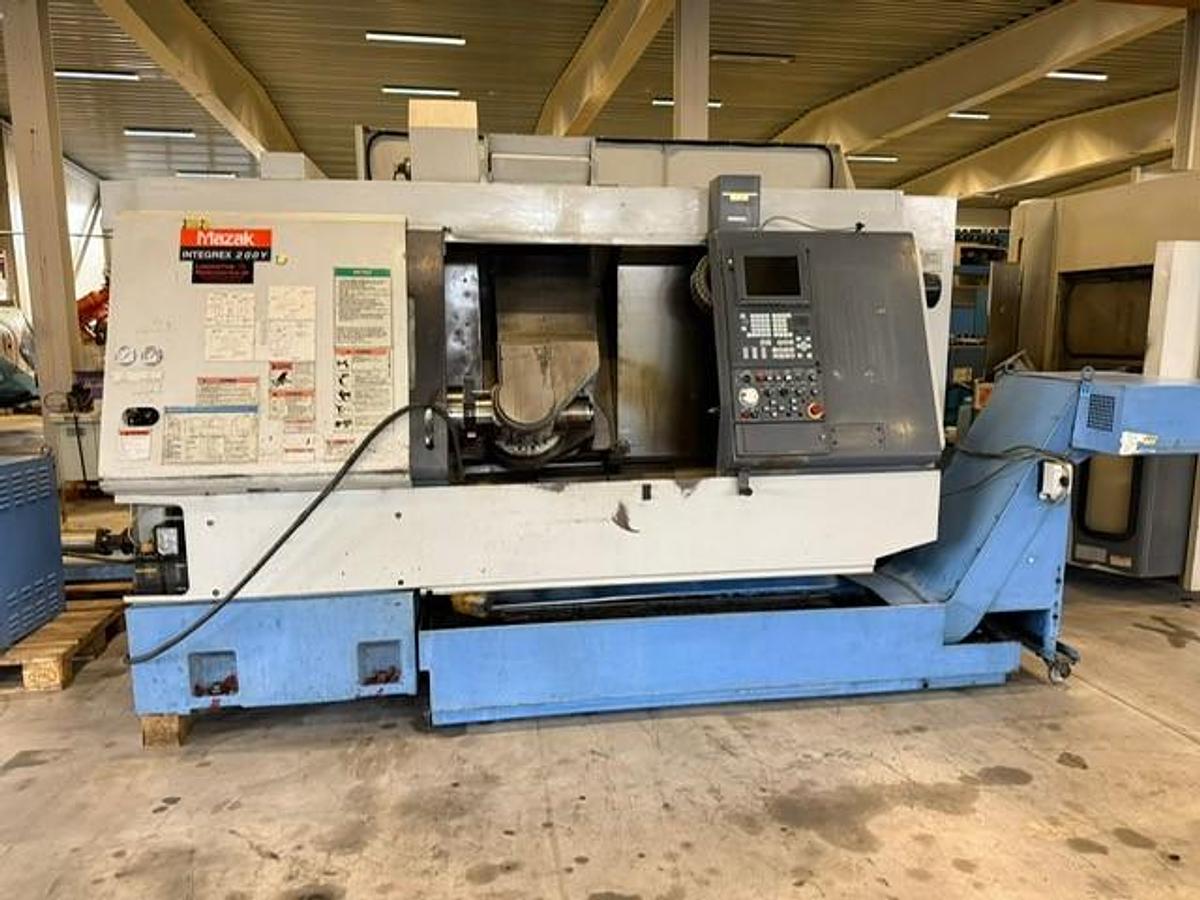 Tour multitâches cnc Mazak Integrex 200 Y d'occasion