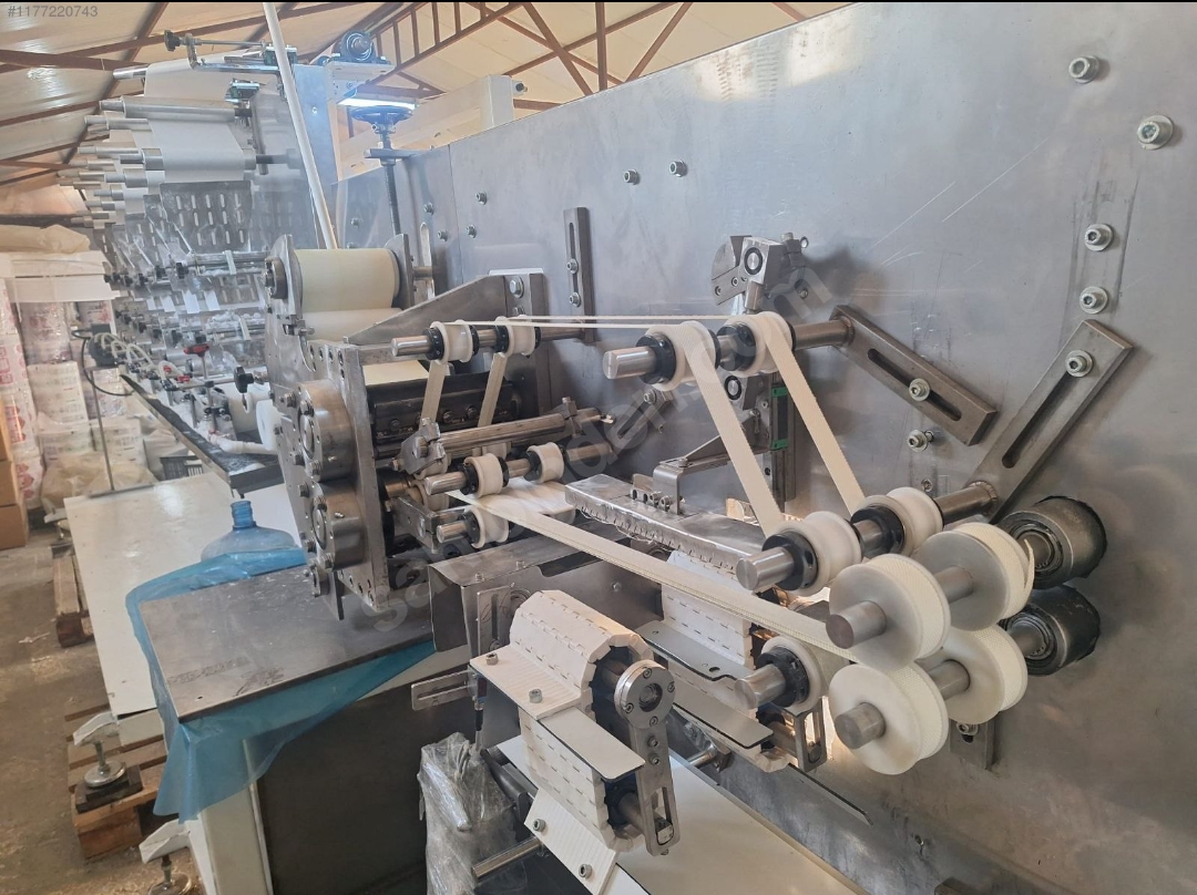 Machine à lingettes humides de fabrication turque