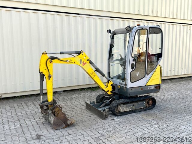 Mini excavator WACKER Neuson ET16 / 2019 BJ / 1.390 H / 3x Löffel