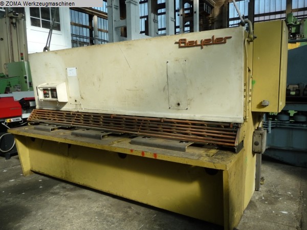 Cisaille guillotine hydraulique BEYELER CP3100 x 16