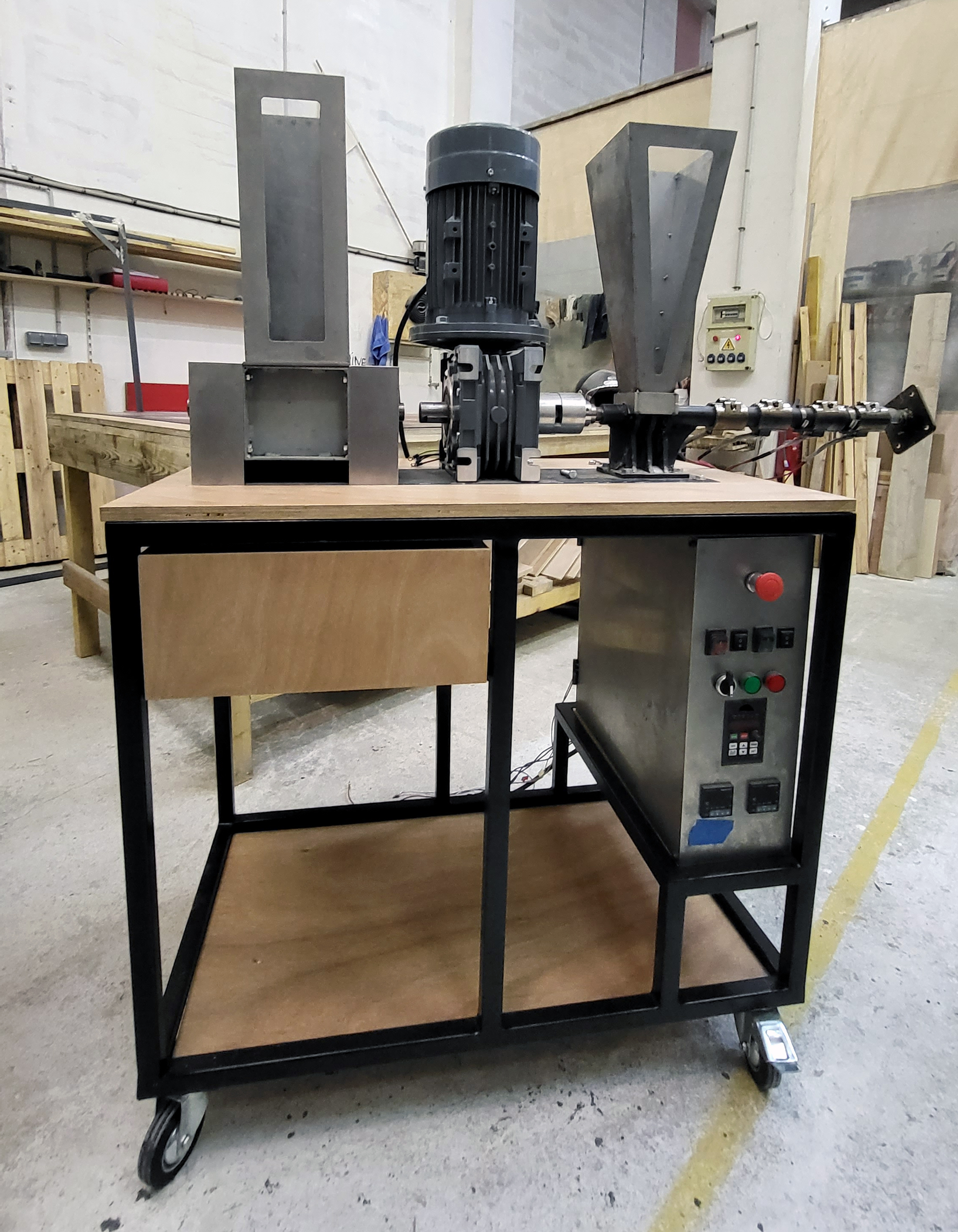 Combinaison Broyeur + Extrudeuse Plastique OSR "Zoe Combo" (Precious Plastic)