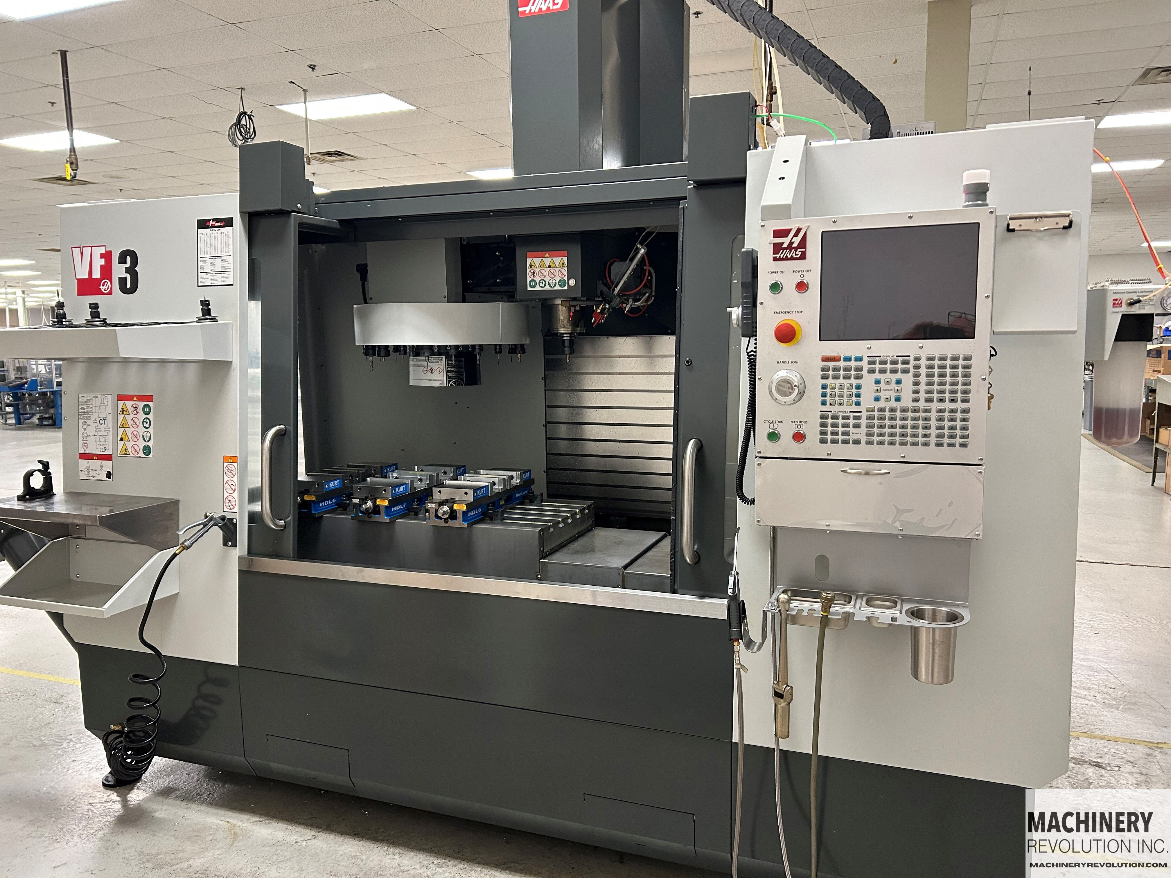 Centre d'usinage vertical CNC 2020 HAAS VF-3 ***Comme Neuf***