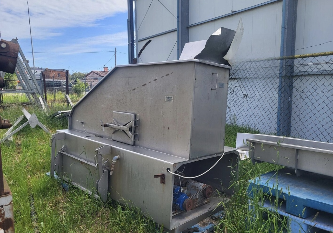 Machine de découpe, lavage et blanchiment de fruits et légumes Tickhill Tape Stone Catcher