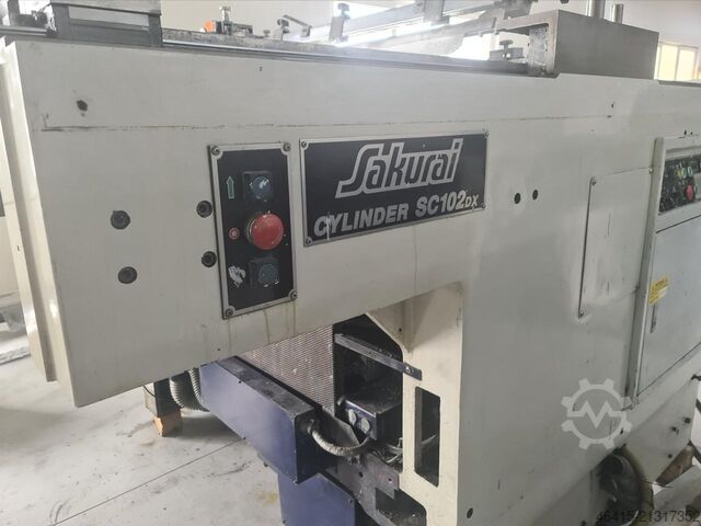Screen printing machine Sakurai SC 102 DX Trumax