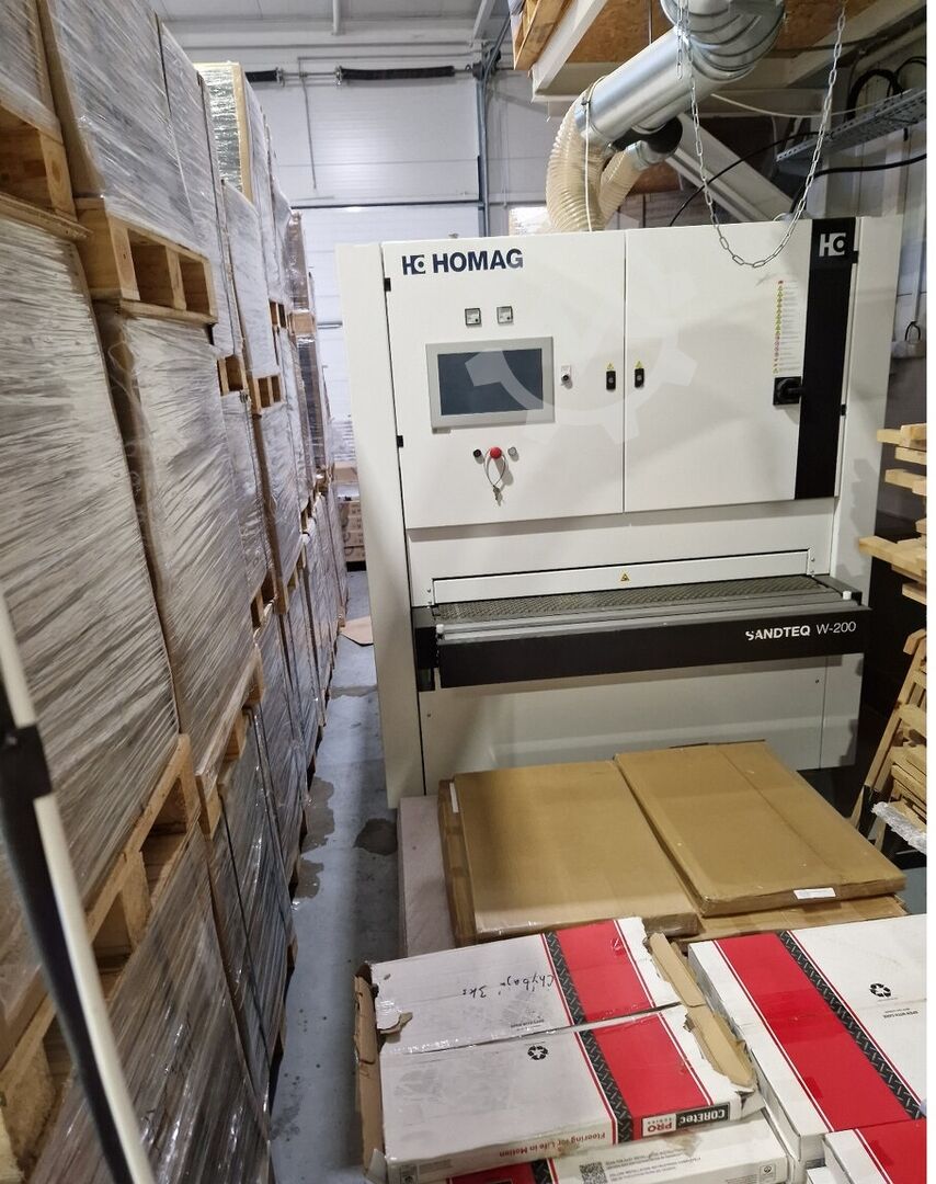 Wide belt sander HOMAG SANDTEQ W-200 OPTIMAT SWT 22/RC