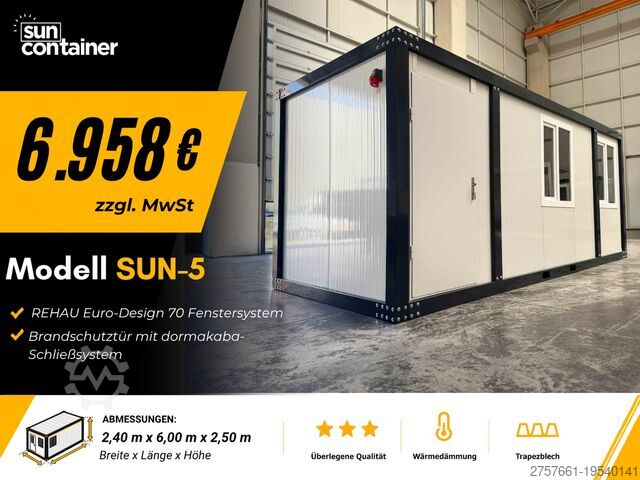 Swap body with flatbed & tarp Kögel 7.45 BDF Wechselbrücke mit Riss, beschädigt