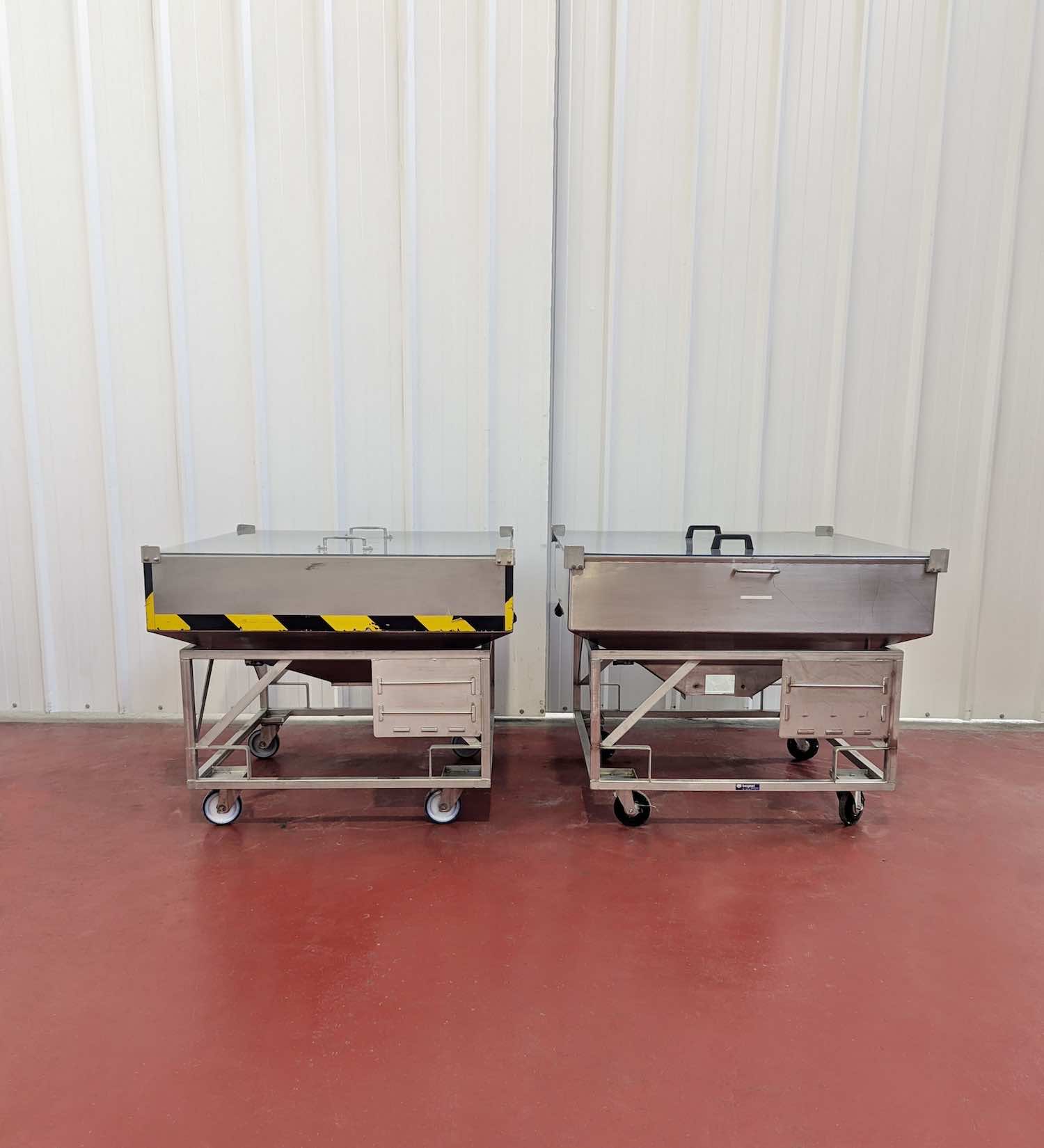 Conteneurs mobiles inox
