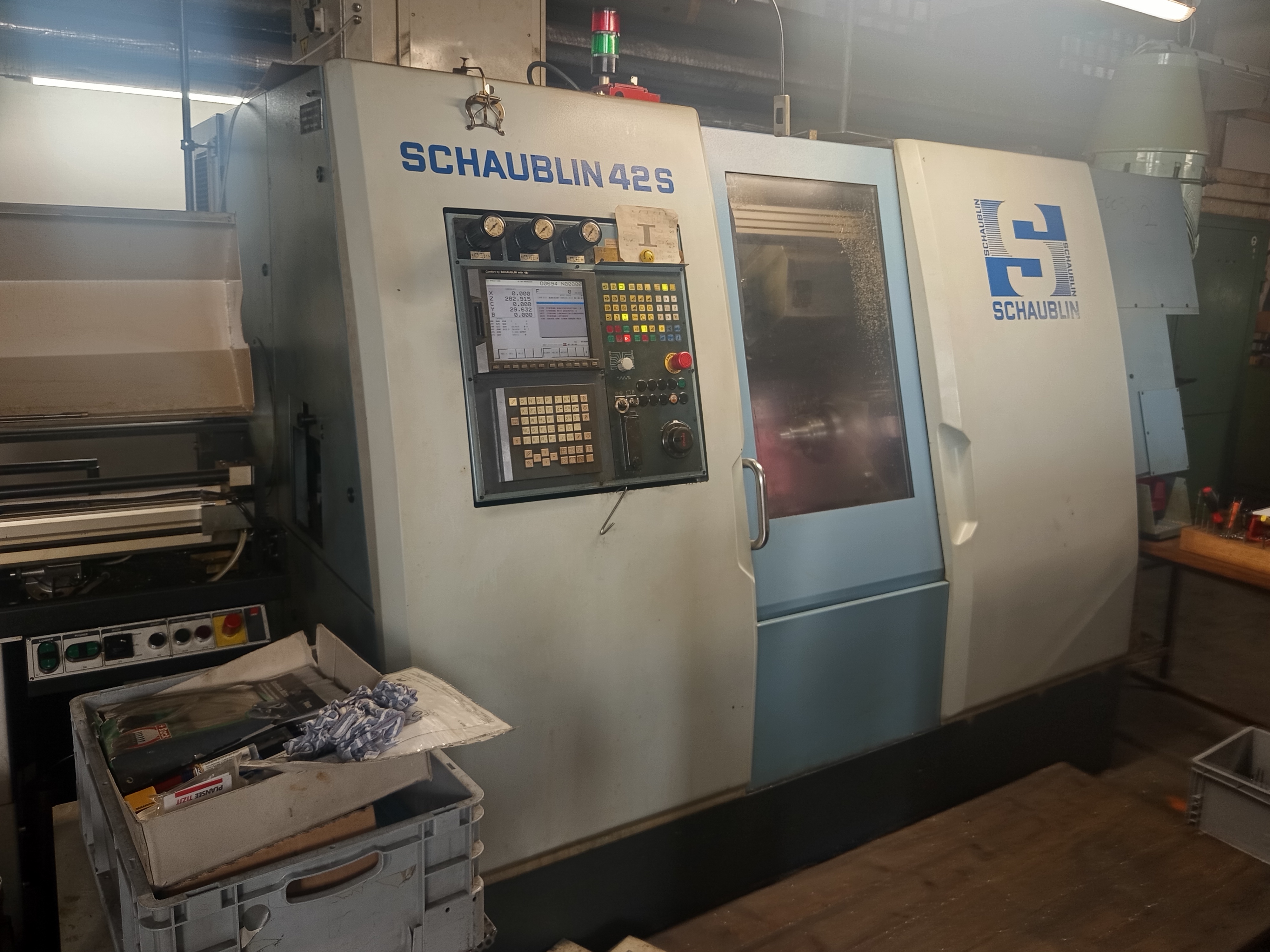Tour CNC Schaublin 42S