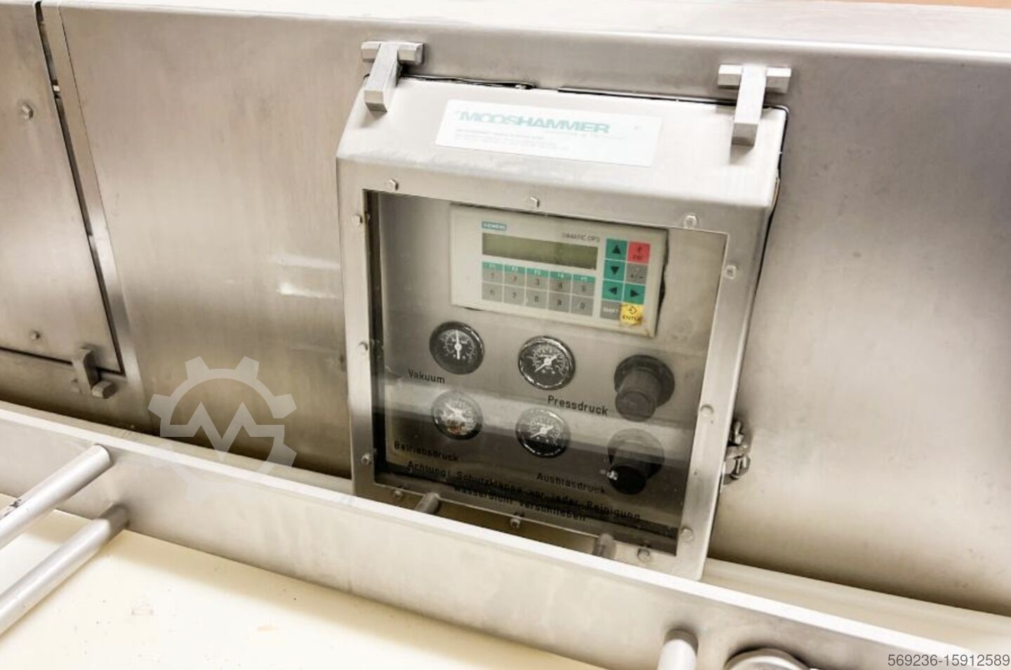 Meat processing machine MAREL Portioniermaschine TVM Portio 4000