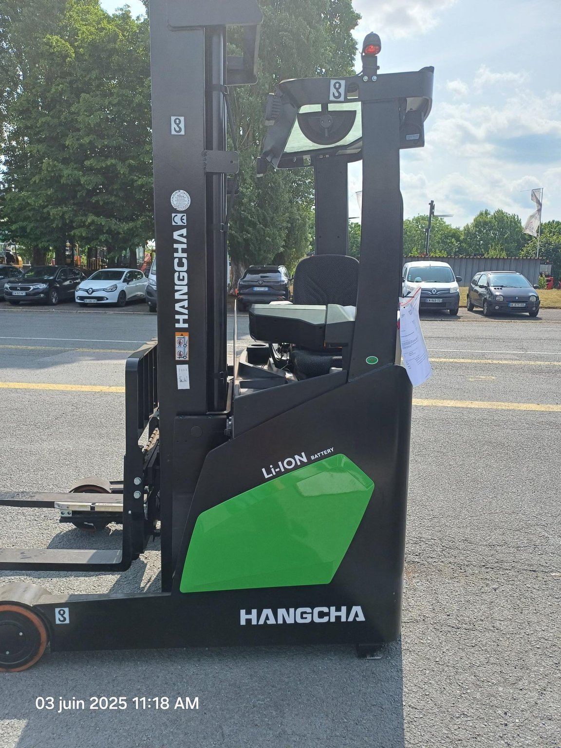 Chariot télescopique Hangcha CQD18-XC5D-SI