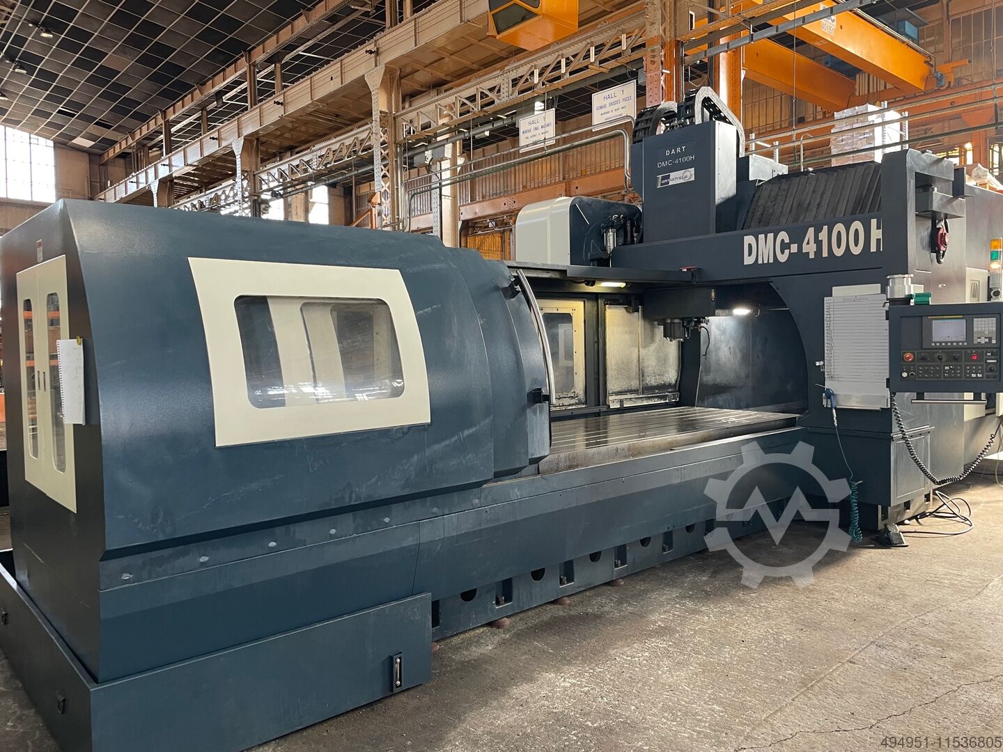 3 AXIS VERTICAL MACHINING CENTER JOHNFORD DMC-4100H