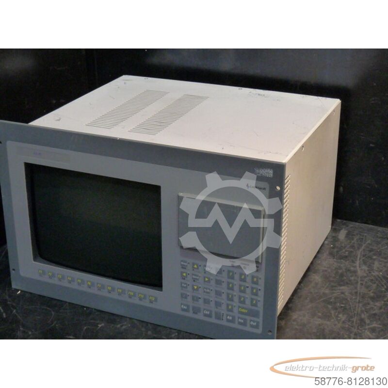 Component Leukhardt LS-IC / ISA-K ID 6307080 Industrierechner mit Bildschirm und Tastatur