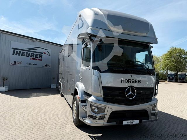 Cattle truck MERCEDES-BENZ ACTROS S 2640 STX . POP-OUT, Pop-Up, 7 Pferde