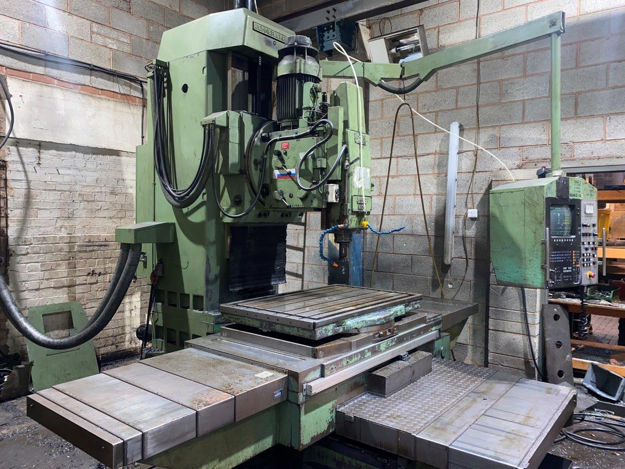 Fraiseuse cnc à banc fixe Boko WF3-K