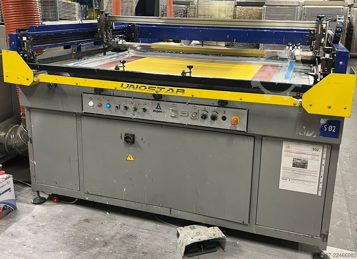 Screen printing machine ARGON Unostar 3
