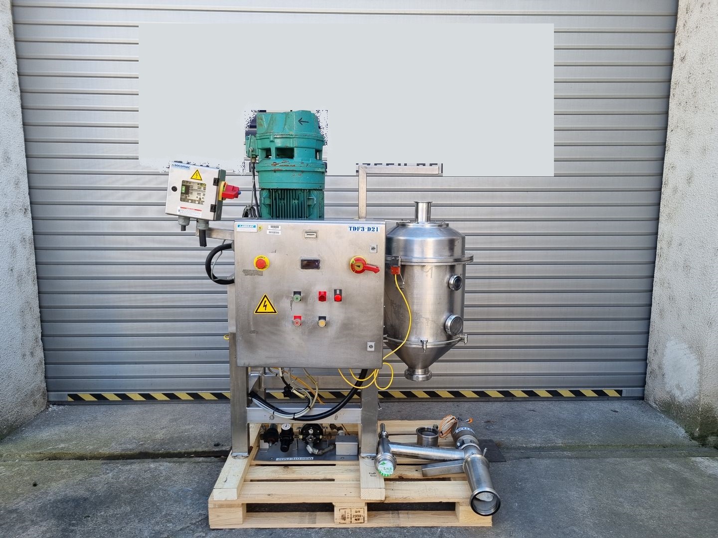 Machine de découpe, lavage et blanchiment de fruits et légumes Urschel Comitrol Processor 1700