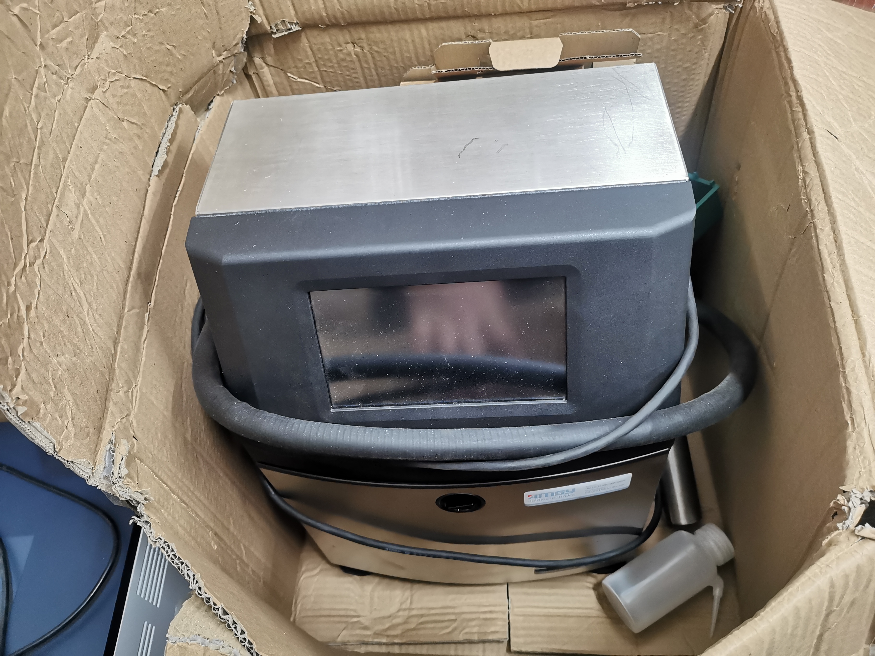 Amsy Videojet 1280 : machine de marquage à petits caractères, neuve