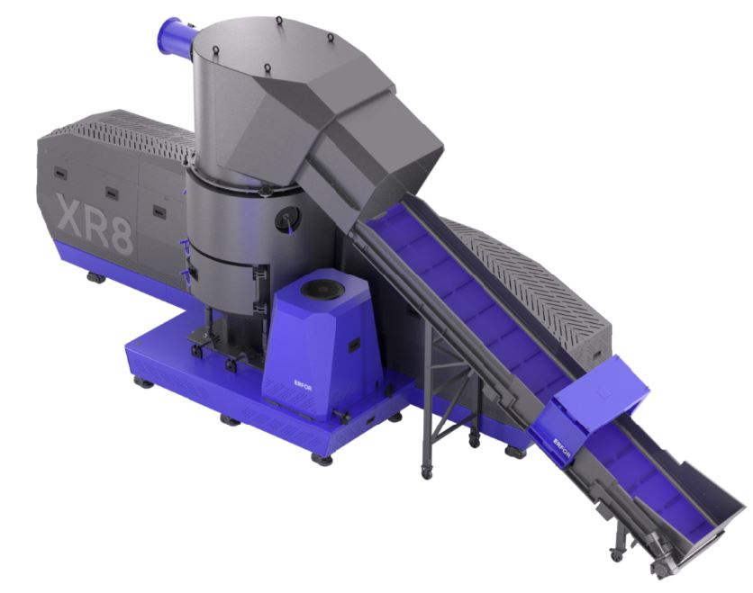 Machine de recyclage plastique Koltex Erfor XR 8