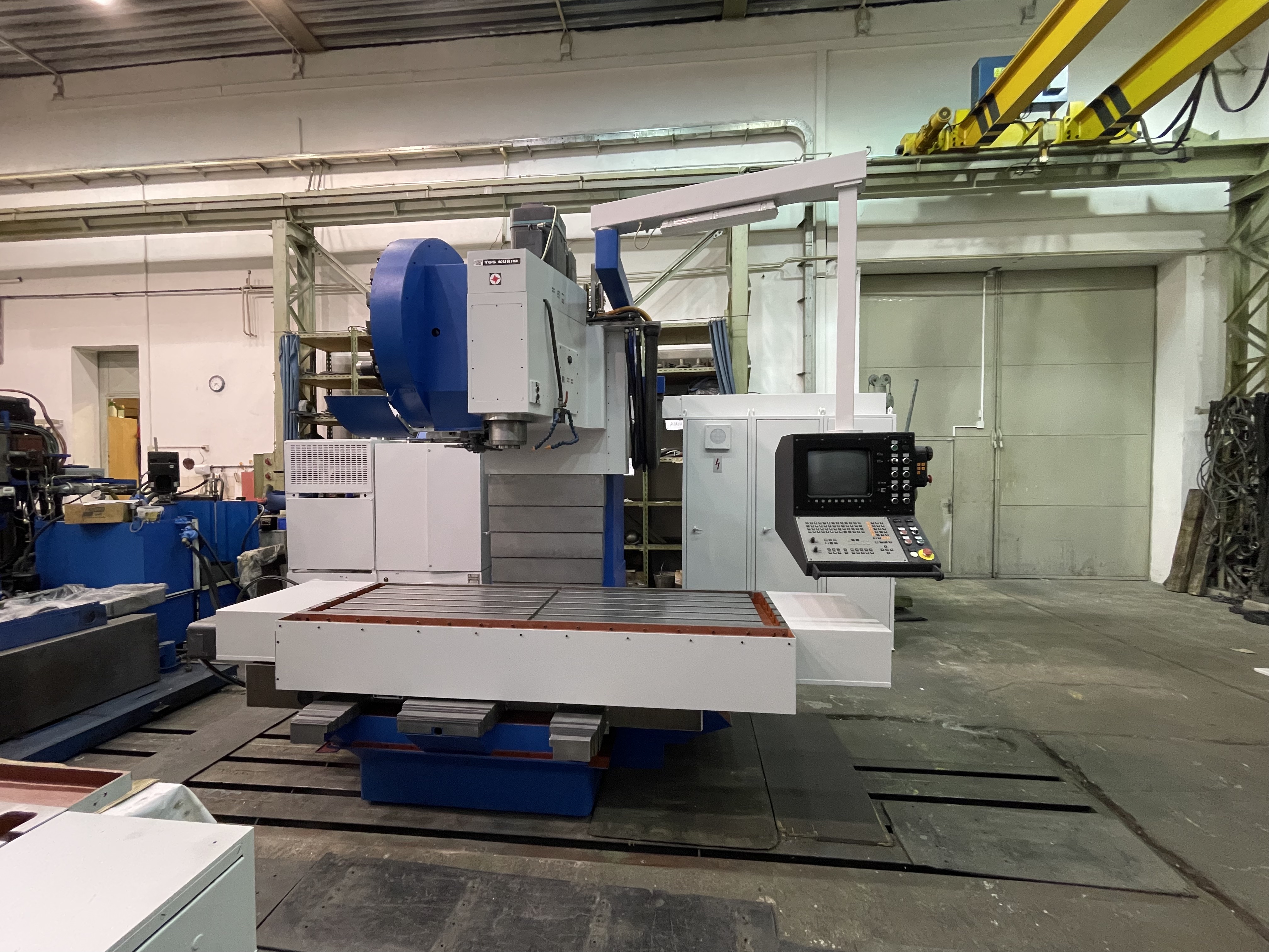 Fraiseuse cnc à banc fixe TOS KUŘIM FCQV 63 CNC