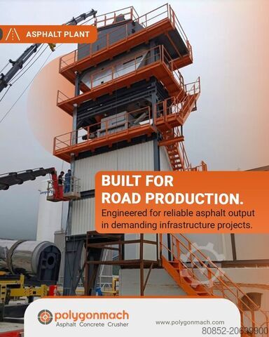 Asphalt mixing plant Polygonmach 320tph asphalt plant