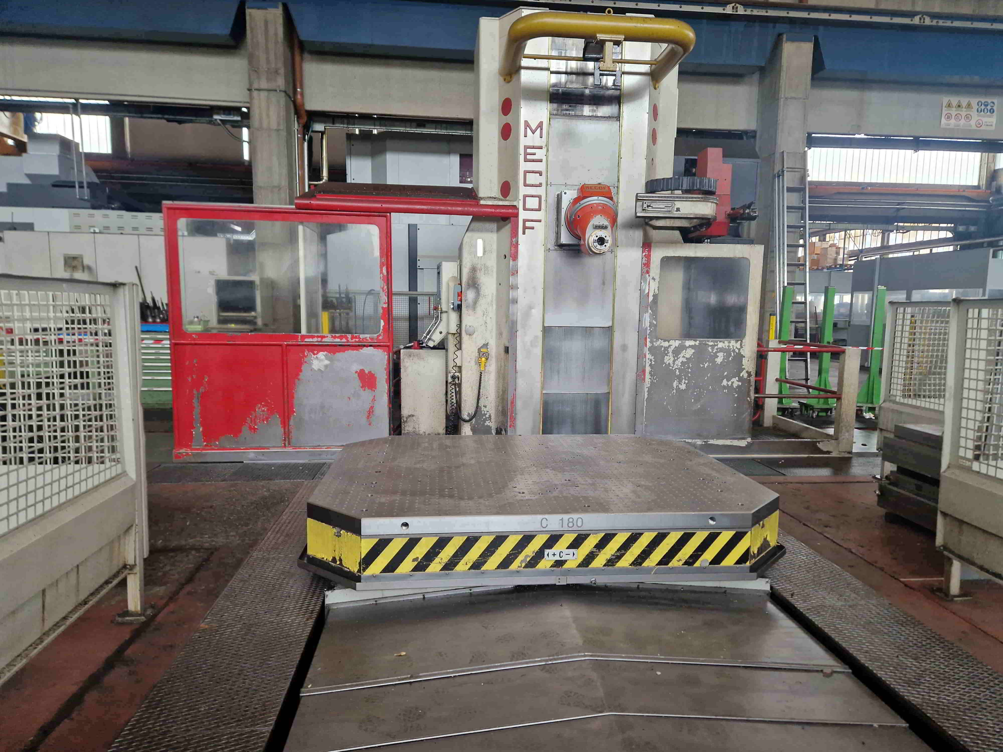 Fraiseuse à colonne mobile MECOF AGILE M 3 CNC
