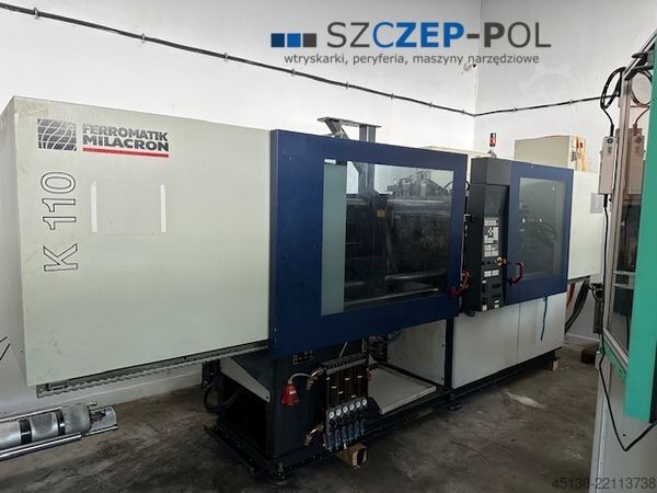 Injection molding machine Ferromatik Milacron K110D-S/2F