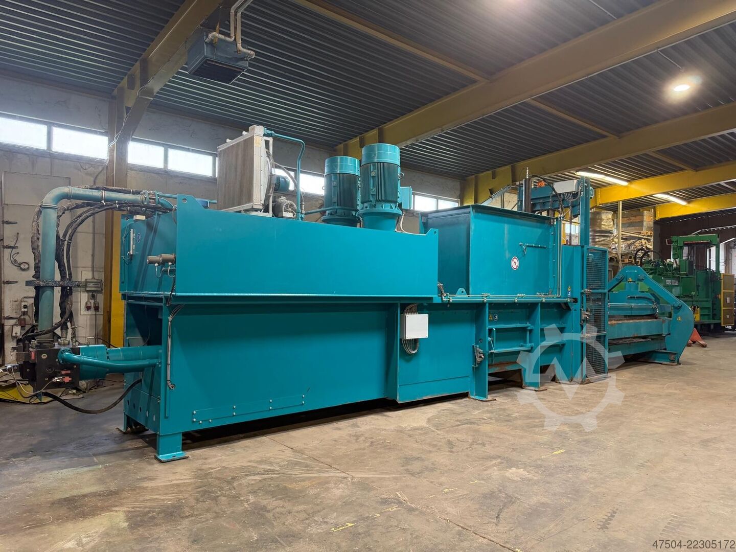 Channel baling press Kadant Paal Konti 325 G