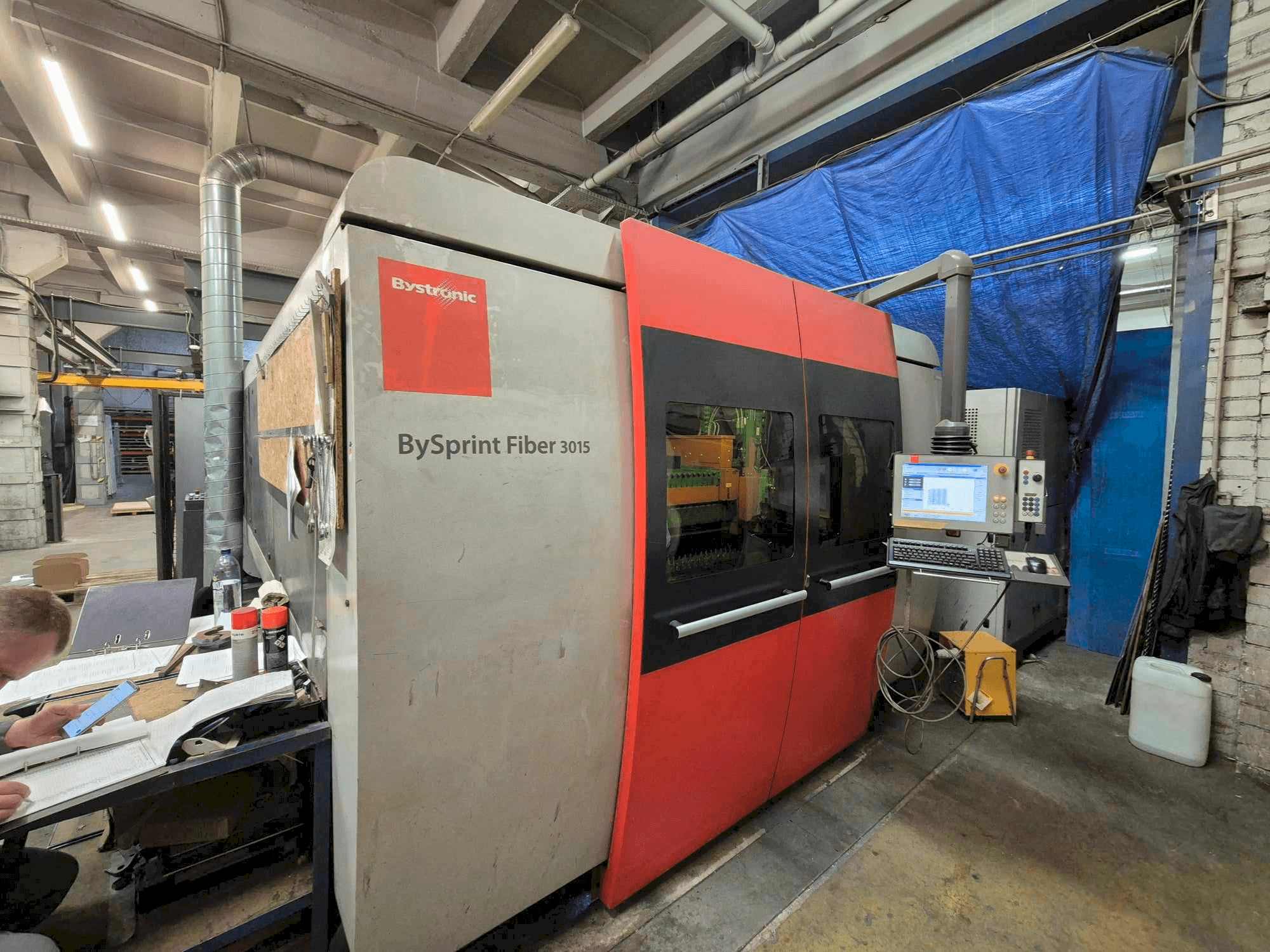Machine de découpe laser Bystronic Bysprint Fiber 3015 3kW