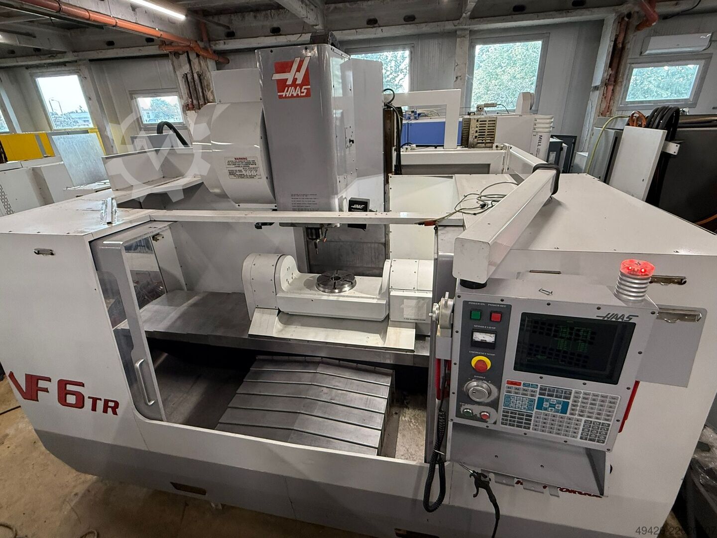 Vertical machining center HAAS VF 6 40 TRHE