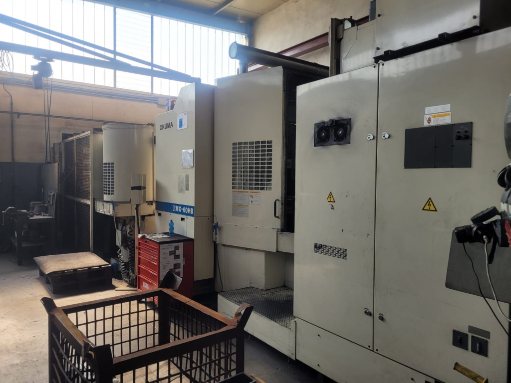 Centre d'usinage horizontal OKUMA MX60 HB d'occasion