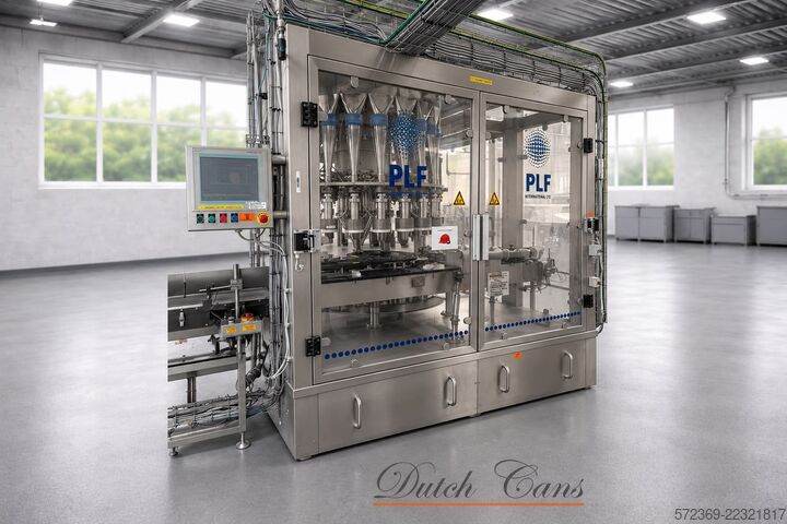 Bin filling JBT international PLF can (milk) powder filler