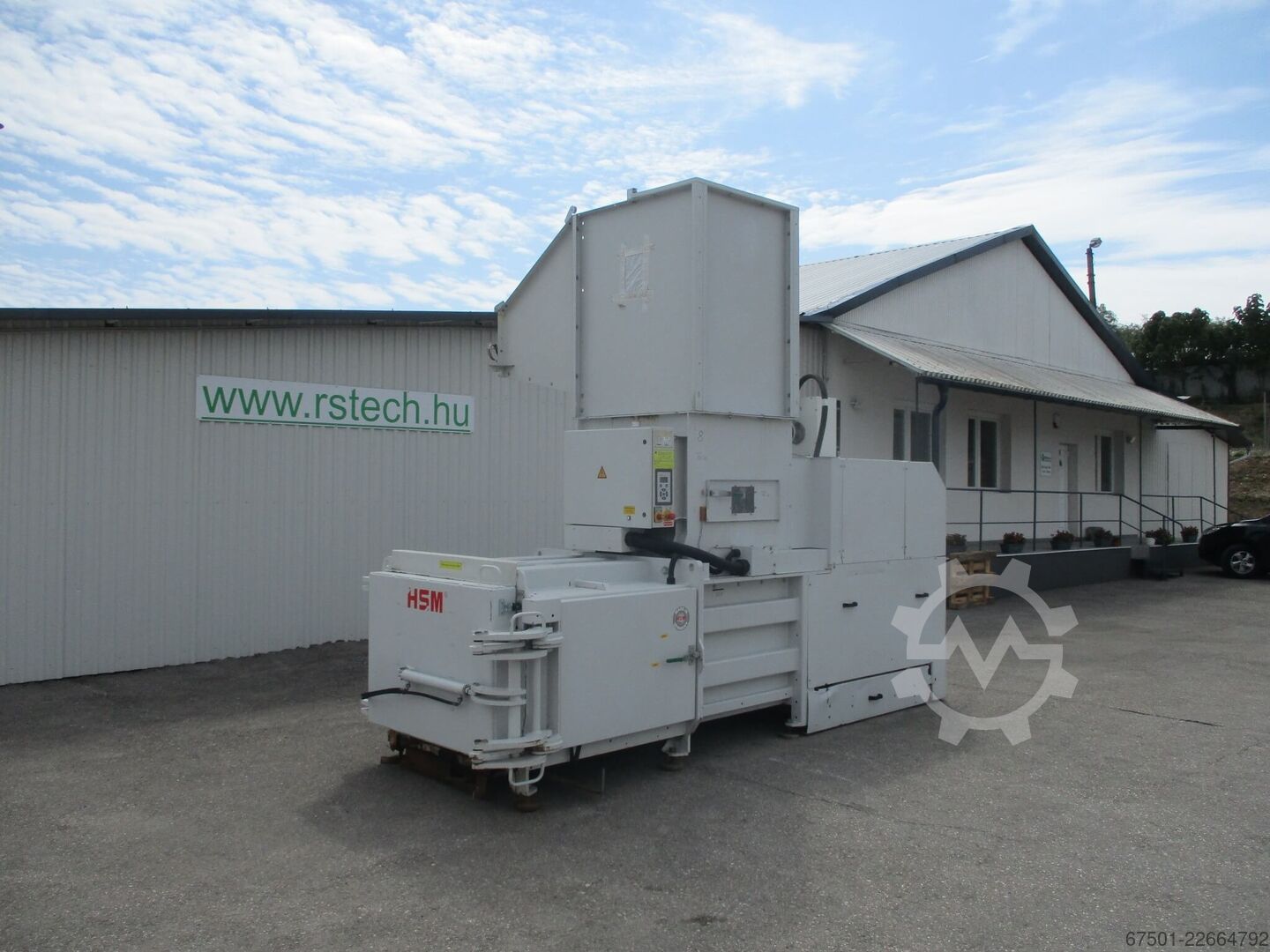 Baler paper press waste press HSM HL 4809 (3544)