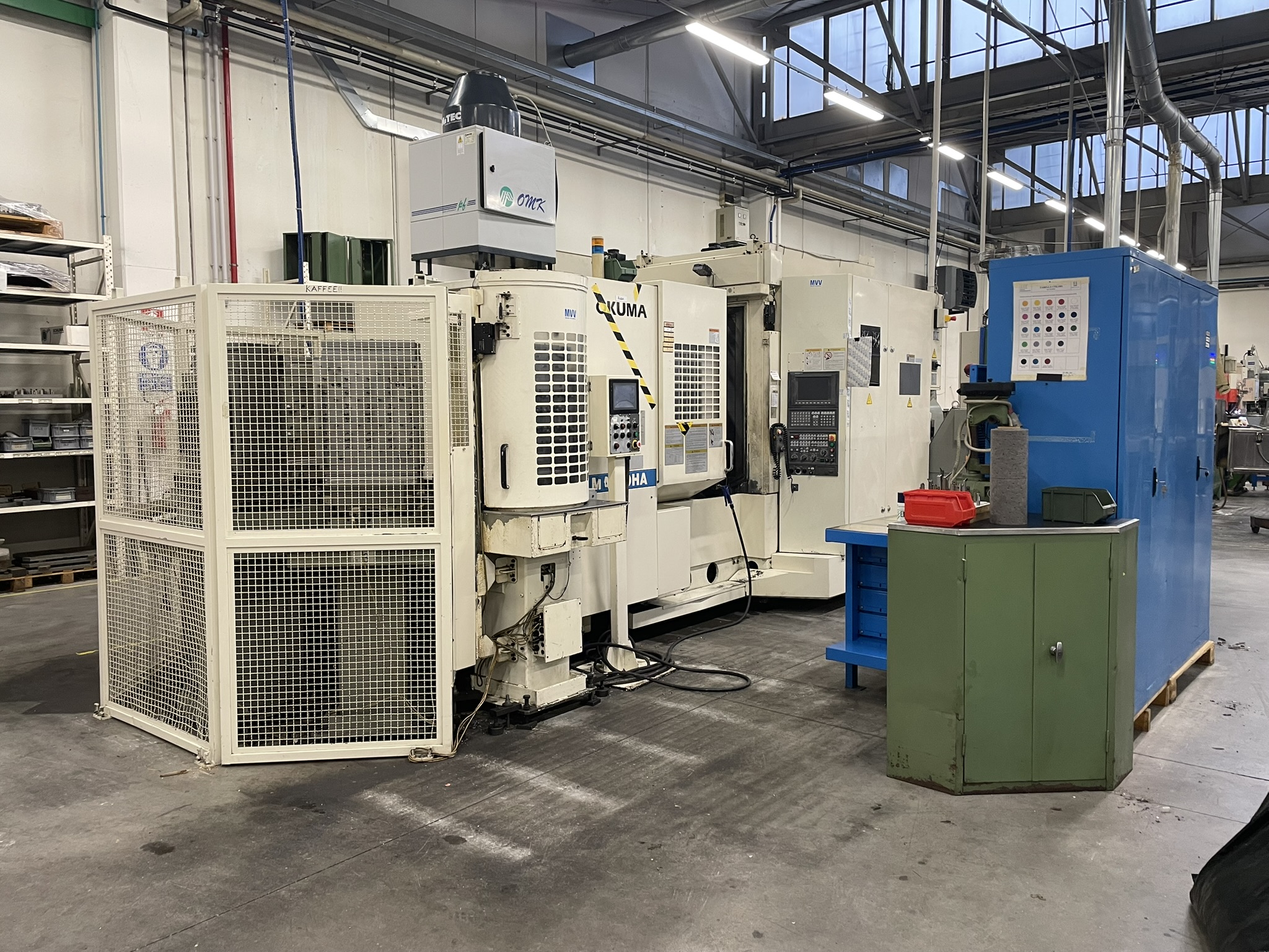 Centre d'usinage horizontal OKUMA MA40 HA - 6 APC d'occasion