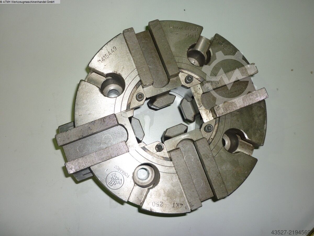 Chuck FORKARDT Vierbackenfutter - 4KT 250