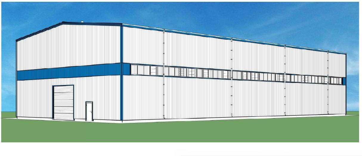 Ligne de production complète Borga 50mx20m - 11,6m
