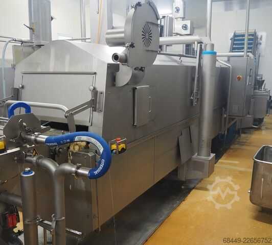 Industrial frying equipment, HotOilFryer TST braadlijn model HotOilFryer
