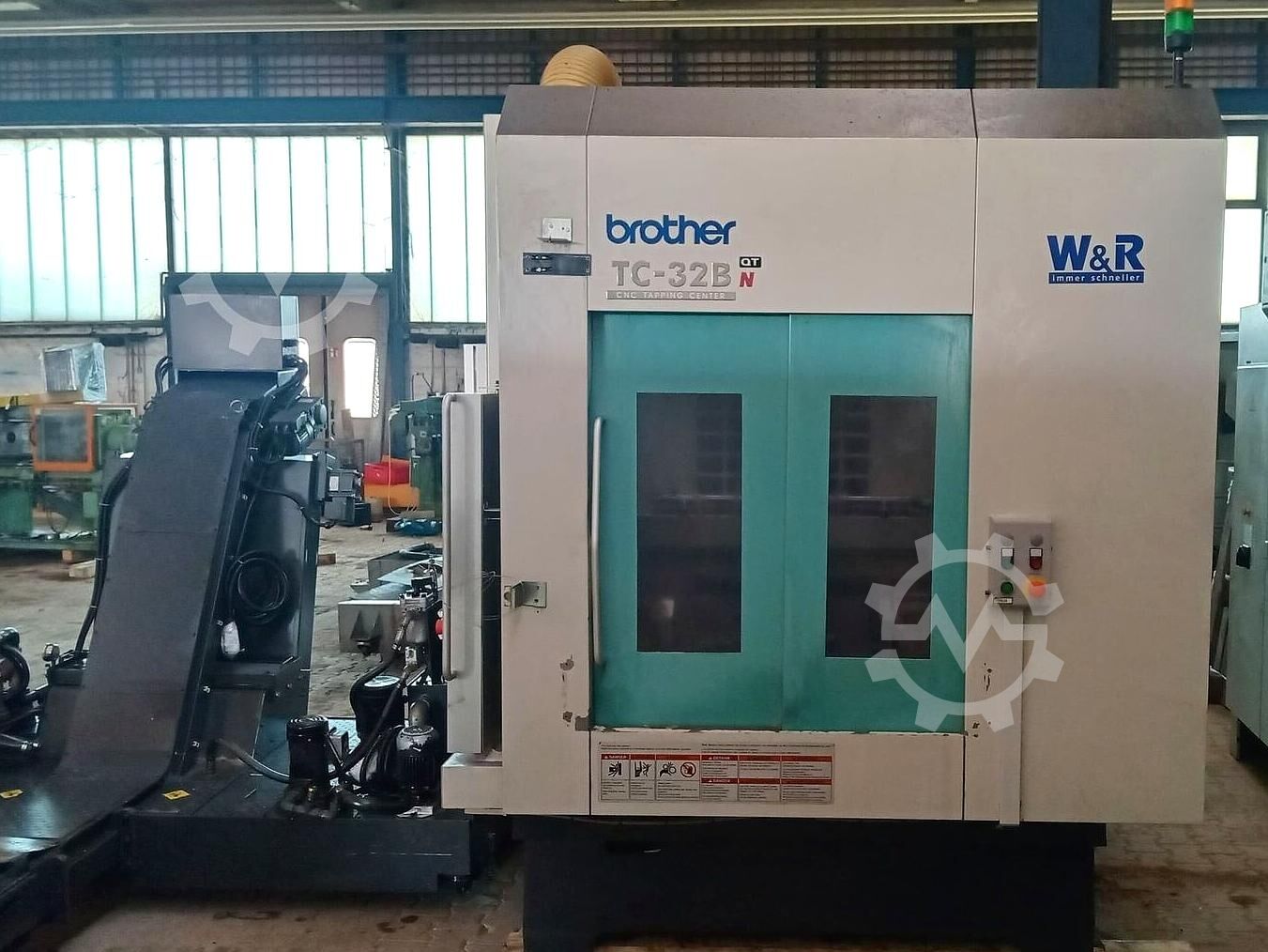 Vertical machining center BROTHER TC-32 BM QT