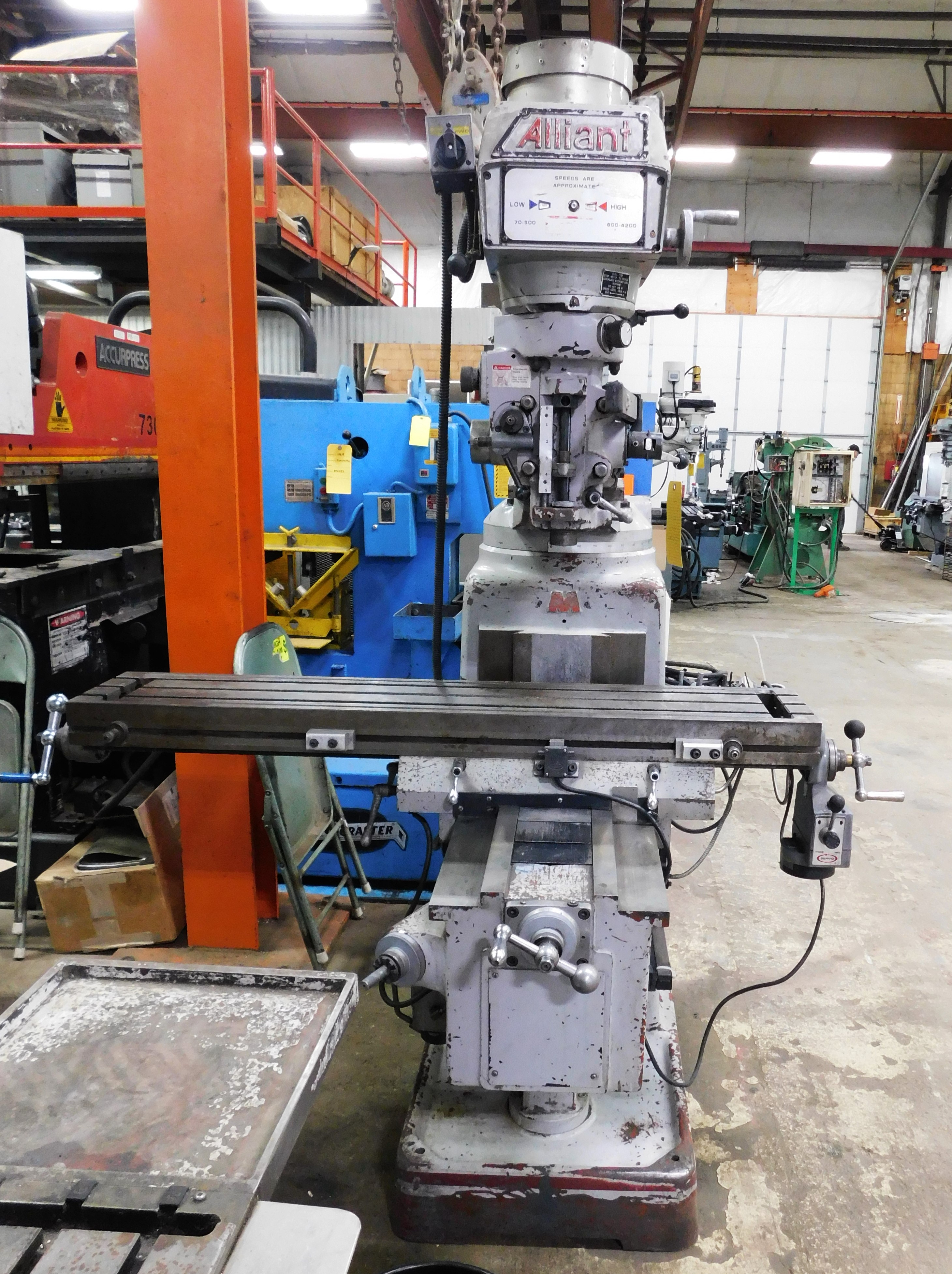Alliant 1054 3V Fraiseuse verticale