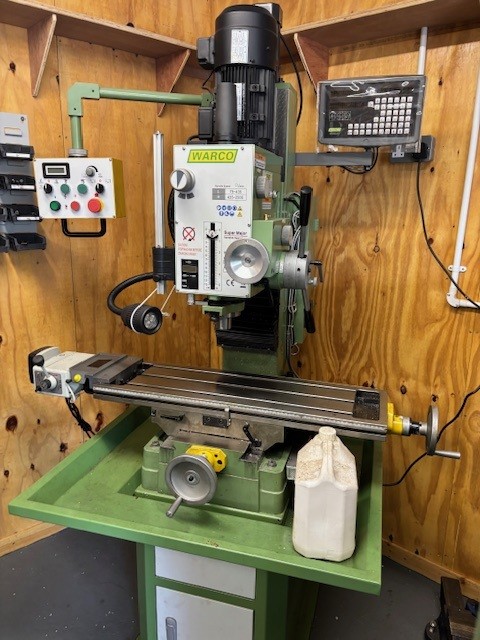 Machine de fraisage Warco Super Major Vario
