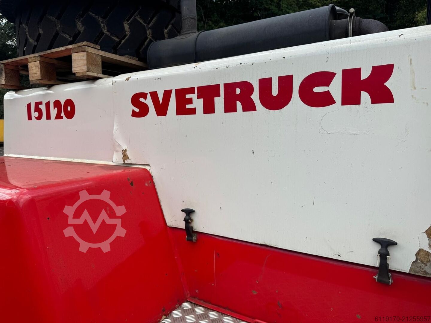 Heavy duty forklift SVETRUCK Ljungby, Sweden