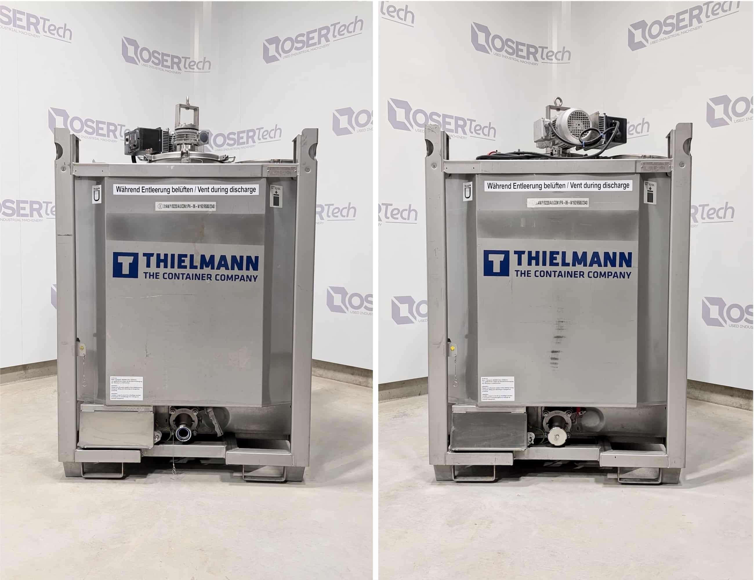 Thielmann 31AW - Conteneurs 1000L + Agitation