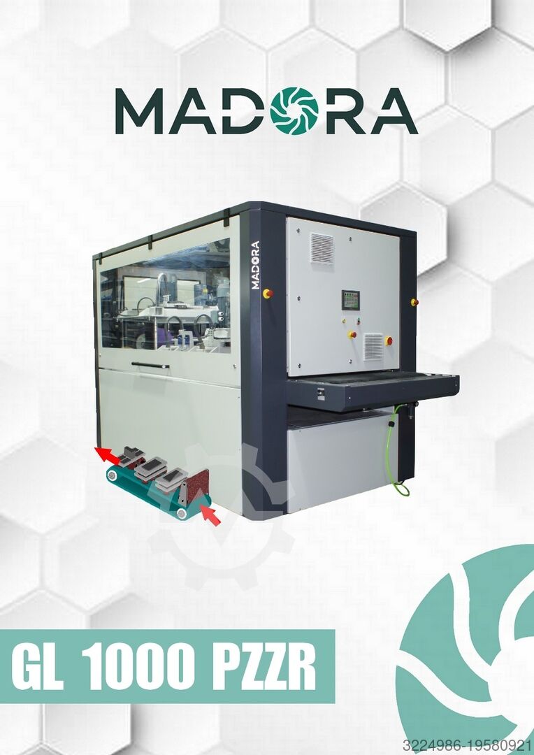 Sheet metal deburring machine MADORA Deburring machine GL 1000 PZZR