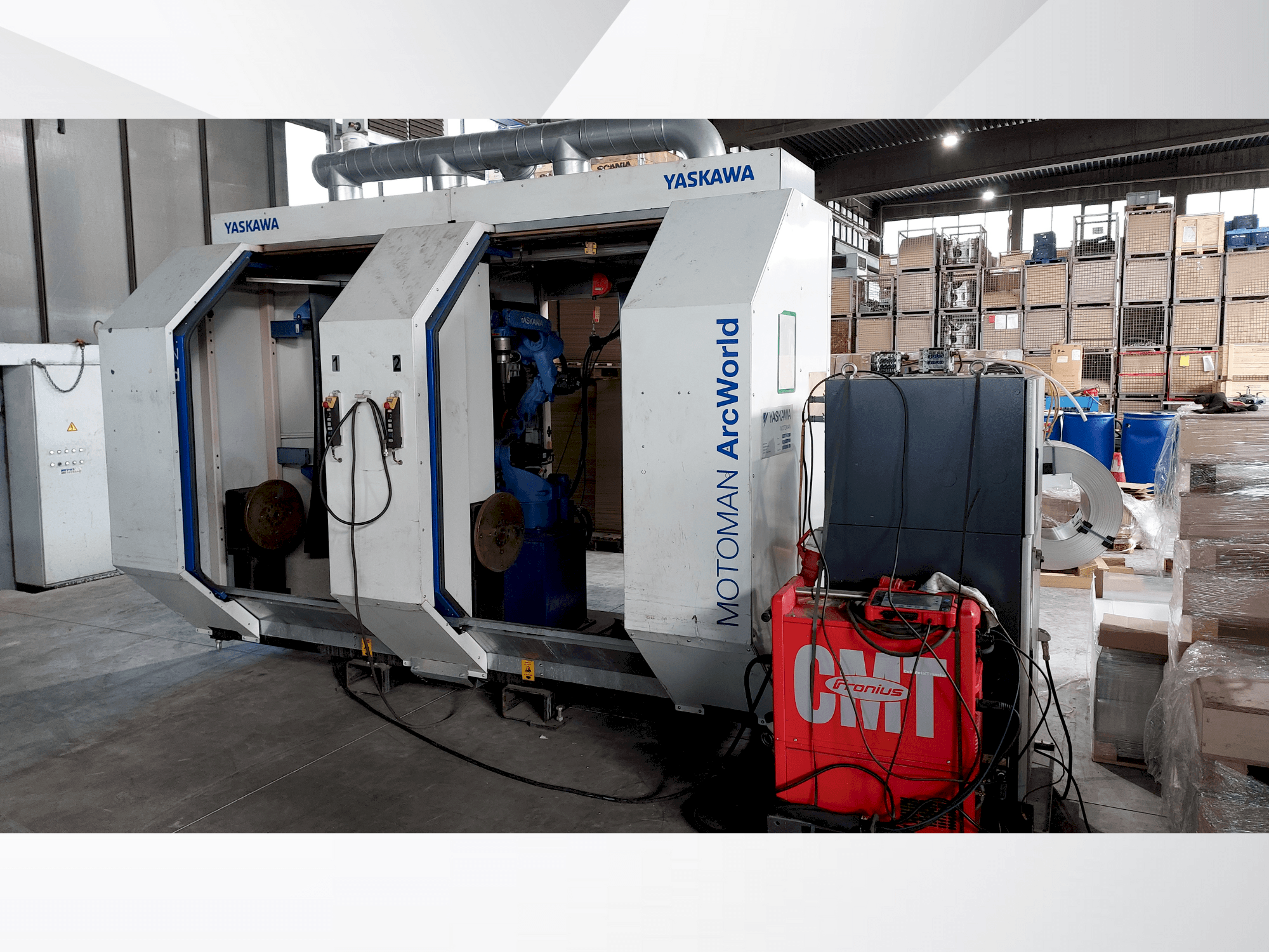 Robot industriel Yaskawa Motoman ArcWorld
