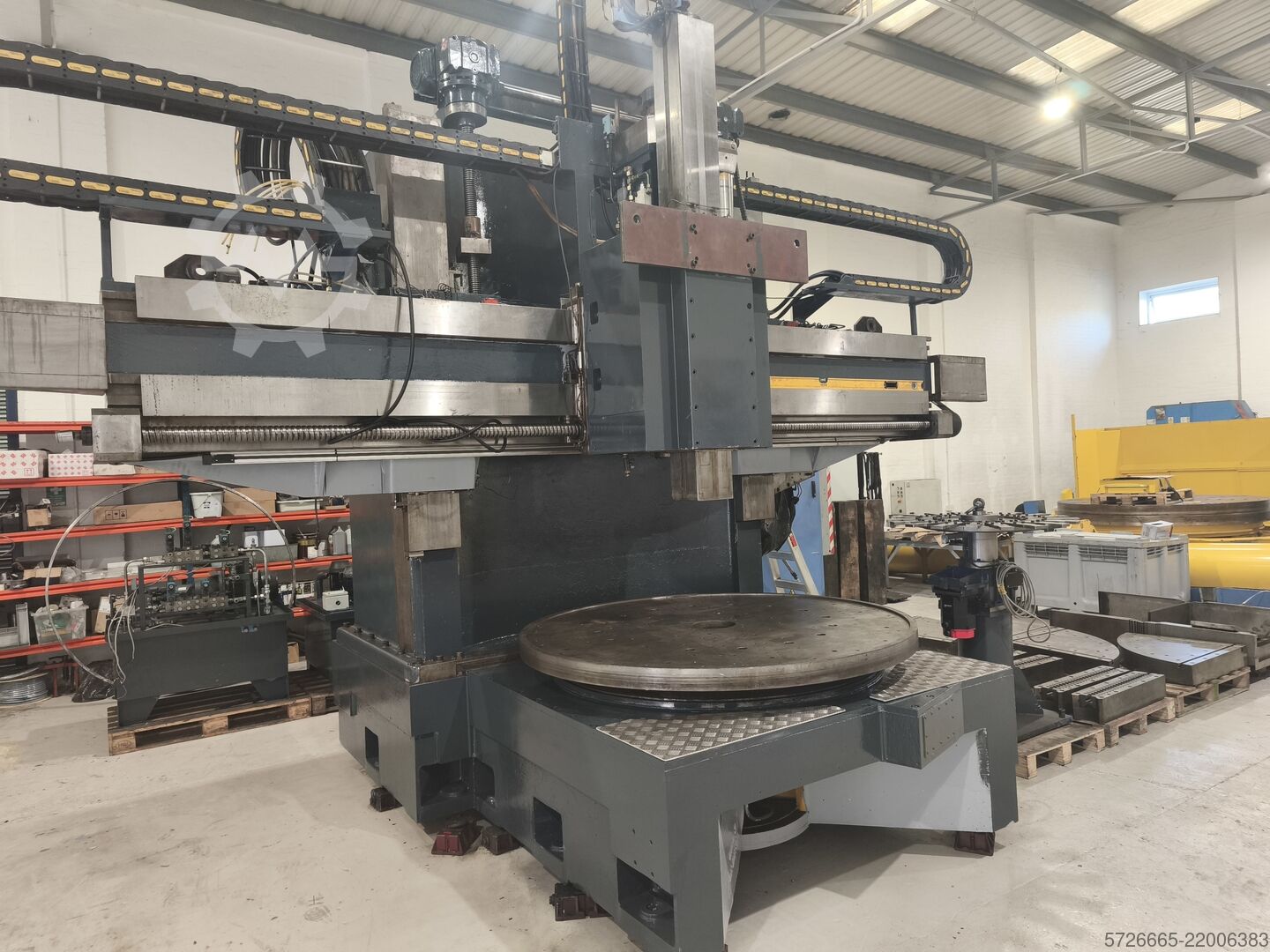 Vertical turning lathe Webster & Bennett Millennium 3-175/210 Live spindle C axis