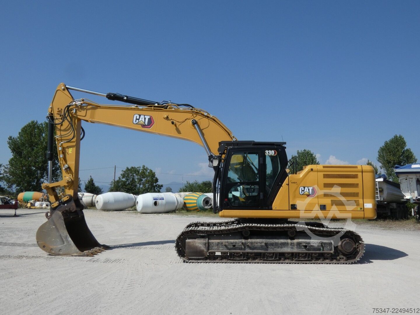 Chain excavator CATERPILLAR 5130 KABINE / Steuerstand / cabin