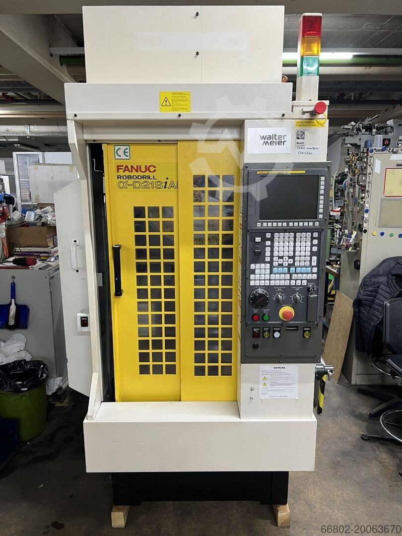 Vertical machining center FANUC Robodrill α-D21SiA5