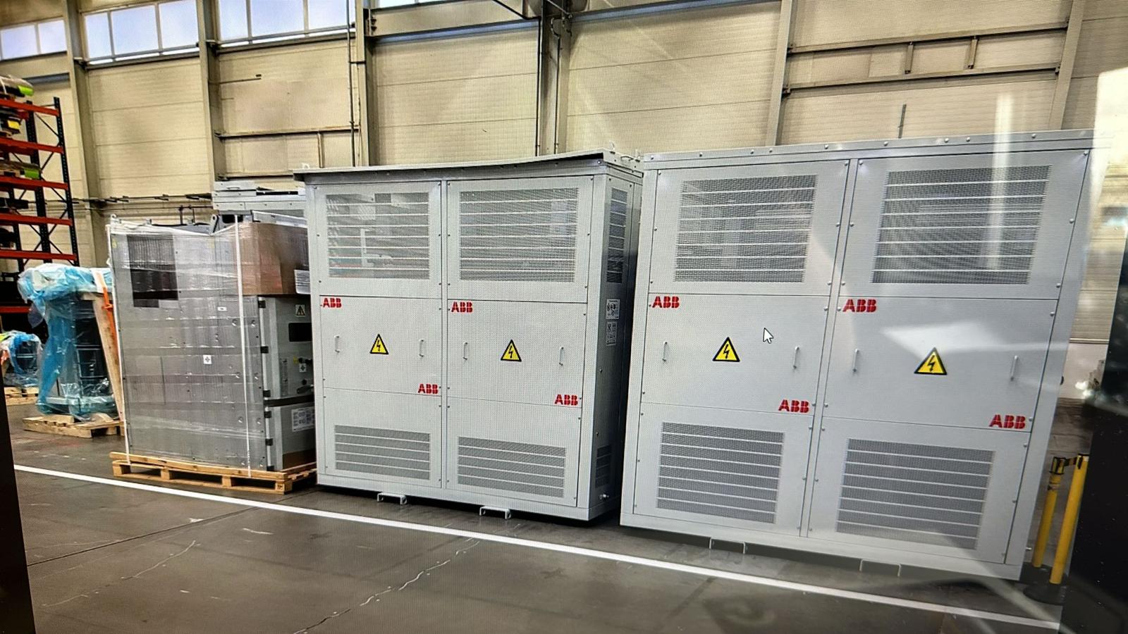 Transformateurs à sec ABB 2,5-12 MVA